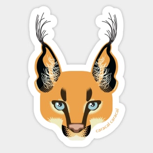 caracal Sticker